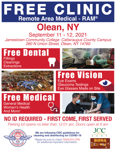 JCC RAM clinic flyer