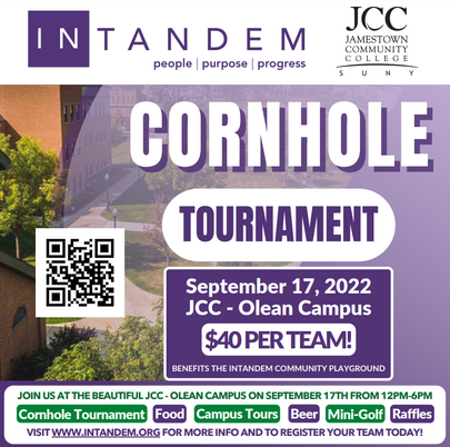 cornhole tournament flyer